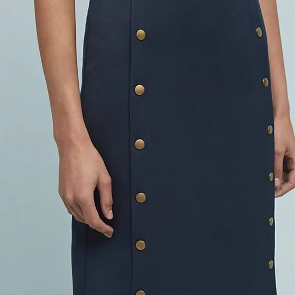 NWT Anthropologie High Seas Pencil Skirt by ISLA MAUDE - Picture 2 of 7